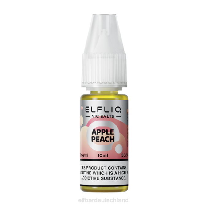 Elfbar Elfliq Apfel-Pfirsich-Nic-Salze – 10 ml – 10 mg/ml 248J219