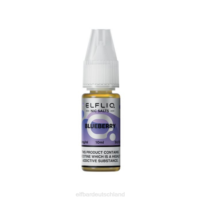 Elfbar Elfliq Blaubeer-Nic-Salze – 10 ml – 10 mg/ml 248J215