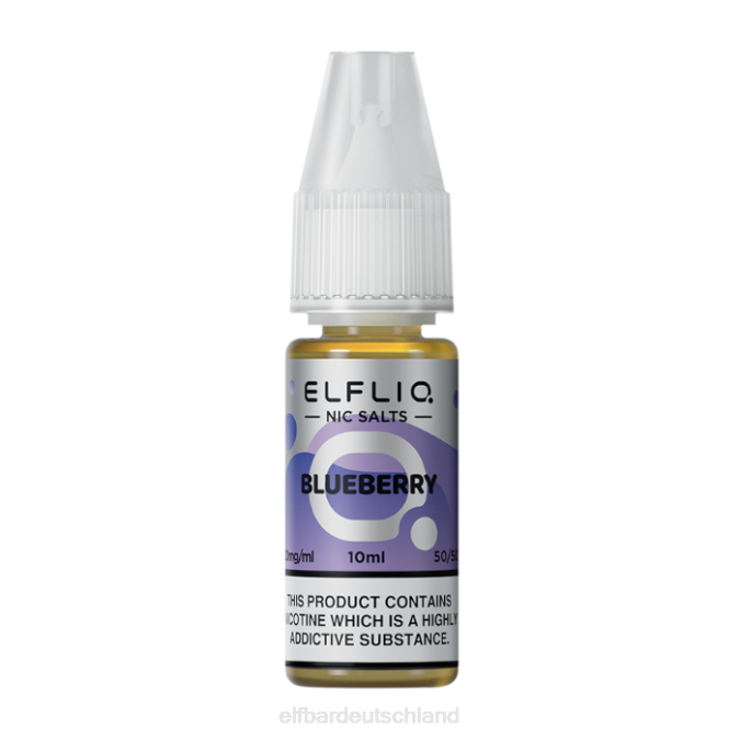 Elfbar Elfliq Blaubeer-Nic-Salze – 10 ml – 10 mg/ml 248J215