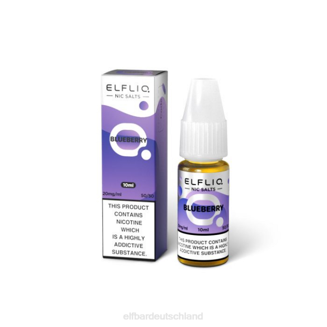 Elfbar Elfliq Blaubeer-Nic-Salze – 10 ml – 20 mg/ml 248J216