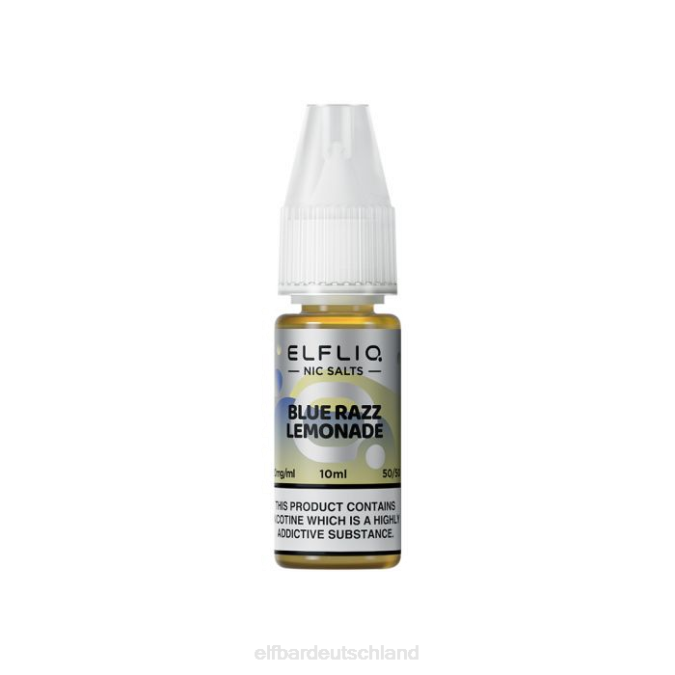 Elfbar Elfliq Blue Razz Lemonade Nic Salts – 10 ml – 10 mg/ml 248J217