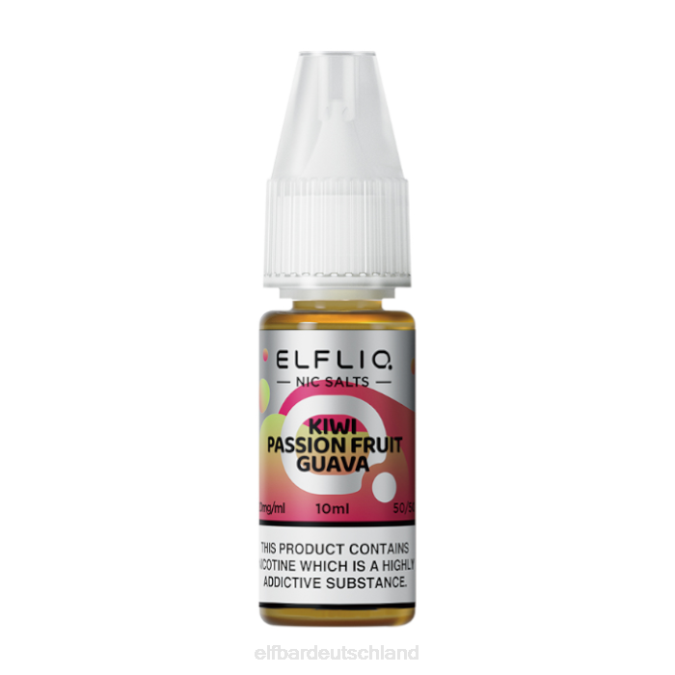 Elfbar Elfliq Kiwi-Passionsfrucht-Guava-Nic-Salze – 10 ml – 10 mg/ml 248J209