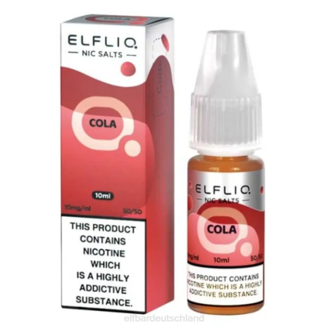 Elfbar Elfliq Nic Salts – Cola – 10 ml – 10 mg/ml 248J194