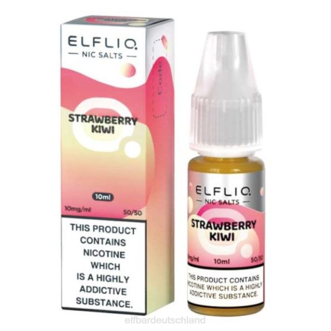 Elfbar Elfliq Nic Salts – Erdbeer-Kiwi – 10 ml – 10 mg/ml 248J180