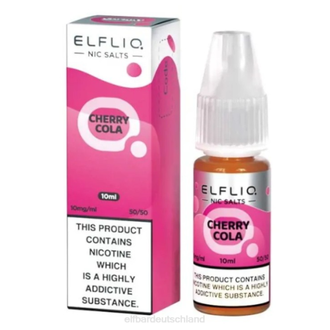 Elfbar Elfliq Nic Salts – Kirsch-Cola – 10 ml – 10 mg/ml 248J196