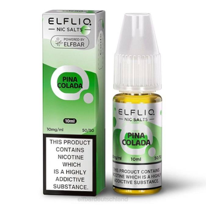 Elfbar Elfliq Nic Salts – Pina Colada – 10 ml – 10 mg/ml 248J175