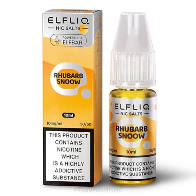 Elfbar Elfliq Nic Salts – Rhabarberschnee – 10 ml – 10 mg/ml 248J171