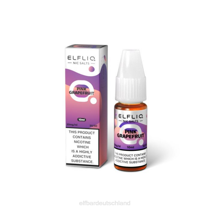 Elfbar Elfliq Pink Grapefruit-Nic-Salze – 10 ml – 20 mg/ml 248J203