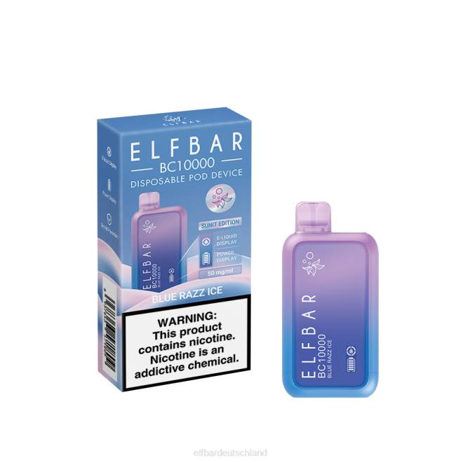 ELFBAR Einweg-Vaporizer, neu, BC10000, 10000 Züge BFRR37 Blaubeerminze