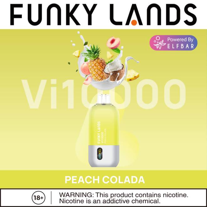 ELFBAR Funky Lands Best Flavour Einweg-Vape VI10000 Iced-Serie BFRR154 Wassermeloneneis