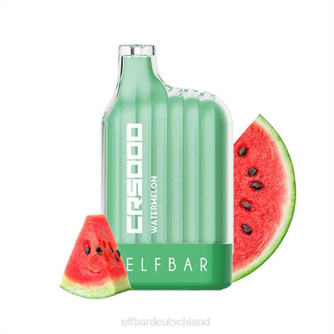 ELFBAR cr5000 Einweg-Vaporizer 5000 Züge BFRR25 Pfirsich-Erdbeer-Wassermelone