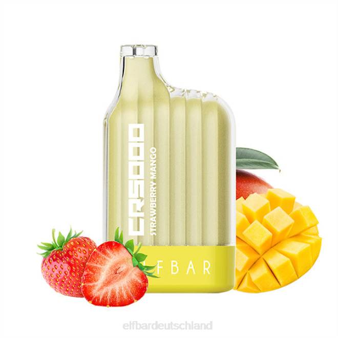 ELFBAR cr5000 Einweg-Vaporizer 5000 Züge BFRR25 Pfirsich-Erdbeer-Wassermelone