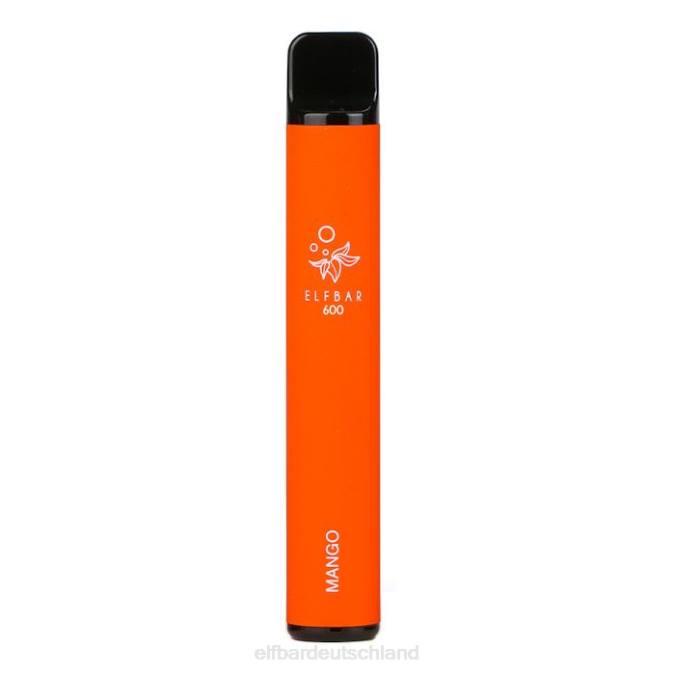 Elfbar 600 Einweg-Vaporizer – 20 mg 248J51 Mango