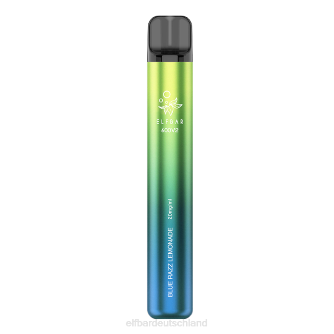 Elfbar 600v2 Einweg-Vaporizer – 20 mg 248J13 Blue Razz Limonade