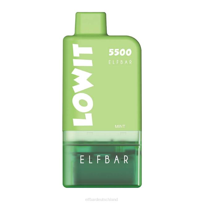 ELFBAR Vorgefülltes Pod-Kit Lowit 5500 2% Nic BFRR127 Minze