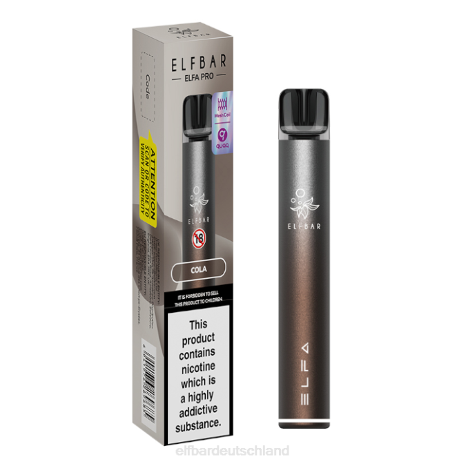 Elfbar Elfa Pro Pod Kit – wiederaufladbar 248J67 Aurora Purple + vorgefüllte Wassermelonenkapsel