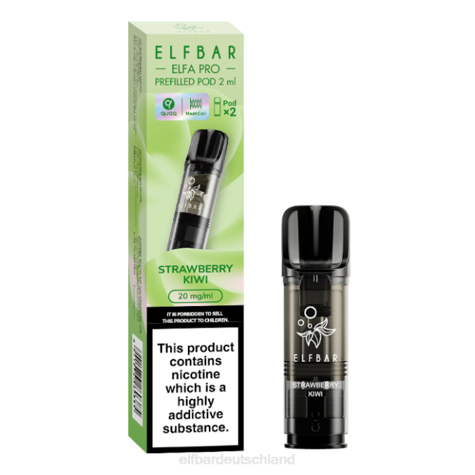 Elfbar Elfa Pro vorgefüllte Kapseln – 20 mg – 2 Stück 248J81 Zitrone und Limette